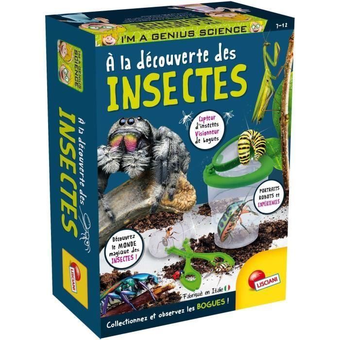 Descubrimiento de insectos - Kit científico - SOY UN GENIO DE BOLSILLO Descubrimiento de insectos - Kit científico - SOY UN GENIO DE BOLSILLO