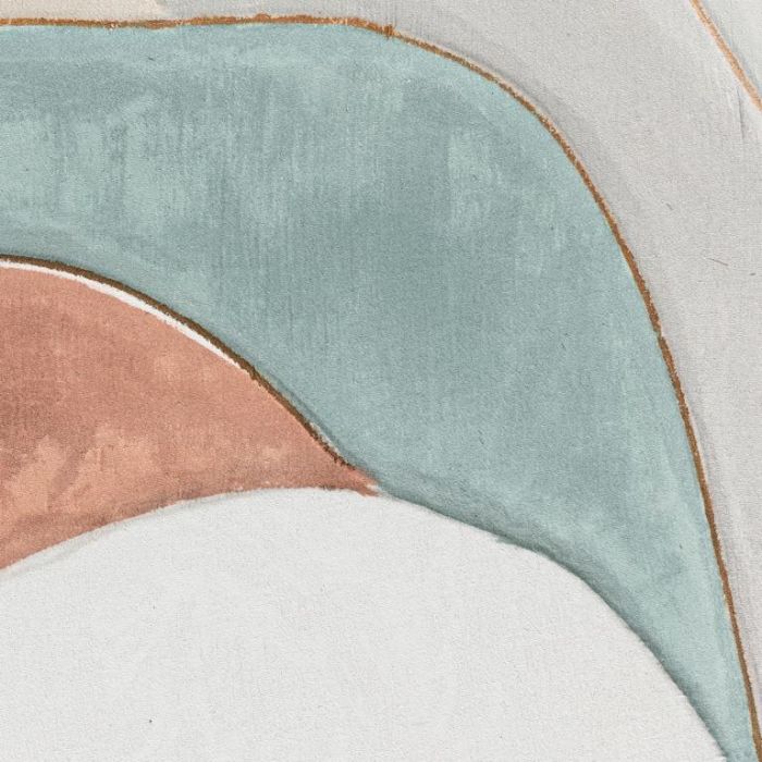 DKD Home Decor Cuadro Moderno Lienzo Pino Pintado a Mano Azul Verde 3.7 x 100 x 80 cm (2 Unidades) 2