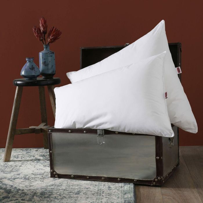 Dodo Almohada de Memoria Suprelle Memory 65x65cm con Relleno Fibra Poliéster y Funda Poliéster Tencel Algodón Blanco 4 Dodo Almohada de Memoria Suprelle Memory 65x65cm con Relleno Fibra Poliéster y Funda Poliéster Tencel Algodón Blanco 4