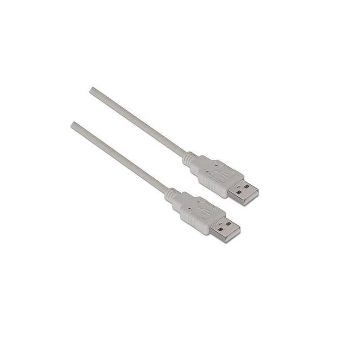 AISENS - CABLE USB 2.0, TIPO A/M-A/M, BEIGE, 2.0M AISENS - CABLE USB 2.0, TIPO A/M-A/M, BEIGE, 2.0M