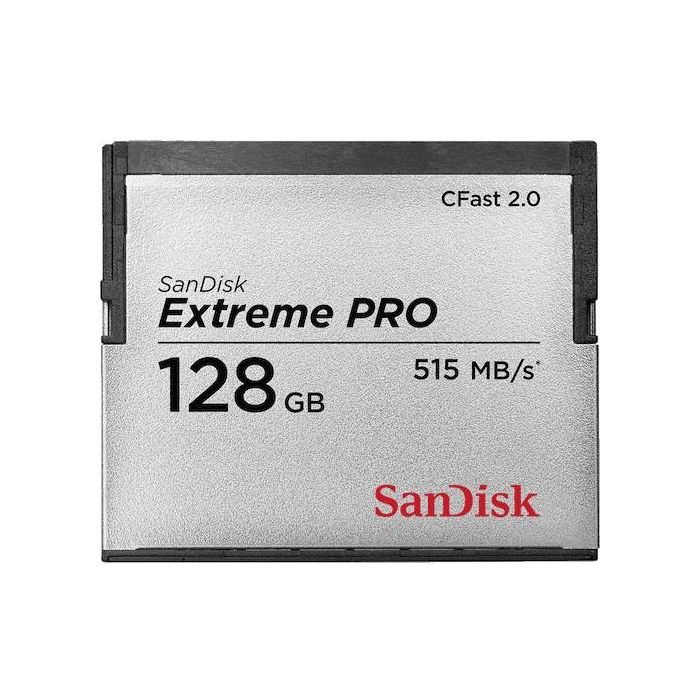 CARD CF Card 128GB SanDisk Extreme PRO CFast CompactFlash Speicherkarte 525MB/s