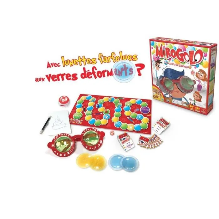 Goliath Mirogolo Juego Infantil Dibujar con Gafas Distorsionantes para Adivinar Palabras a Partir de 7 Años 3 Goliath Mirogolo Juego Infantil Dibujar con Gafas Distorsionantes para Adivinar Palabras a Partir de 7 Años 3