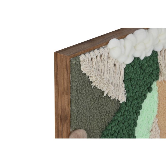 DKD Home Decor Cuadro Moderno Multicolor Mostaza Abstracto 4 x 80 x 60 cm (2 Unidades) 1