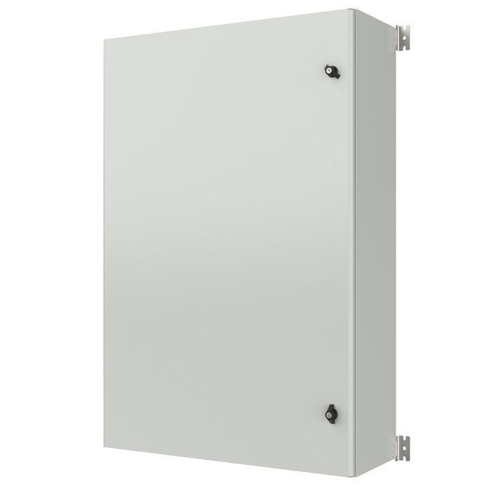 Lanview Wall-Box IP65 con placa de montaje W:800 x H:1200 x D:300mm - Blanco, cuerpo soldado, resistente al agua y polvo