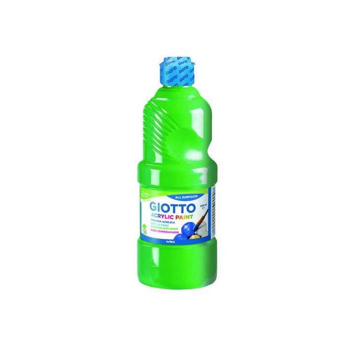 Tempera Acrilica Giotto 500 Ml Verde