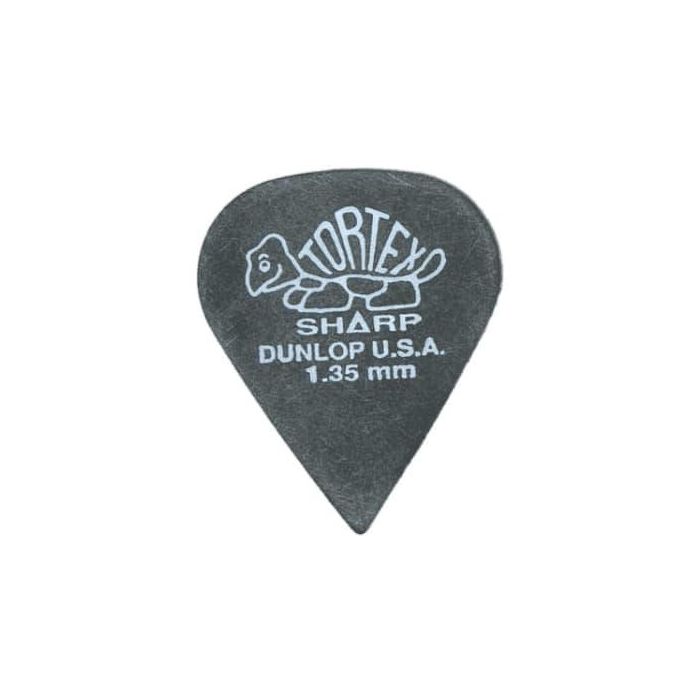 Dunlop Tortex / Sharp Púas de Guitarra 1,35mm - Pack de 12 Unidades