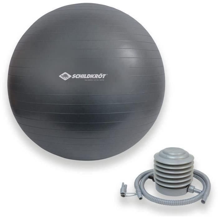 Balón de gimnasia - SCHILDKRÖT - 85cm - antracita - Balón de gimnasia - SCHILDKRÖT - 85cm - antracita -