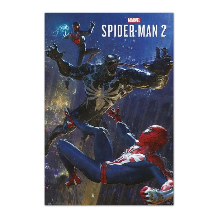 ERIK Poster Spiderman 2 Marvel 91,5x61cm Papel Brillo 150gr Alta Calidad