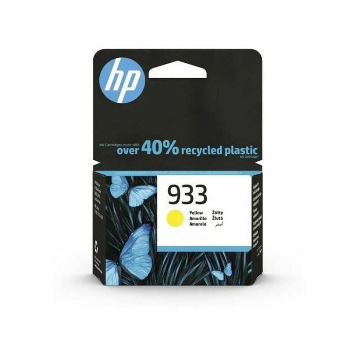 Cartucho de tinta amarillo original HP 933 (CN060AE) para impresoras HP OfficeJet 7100