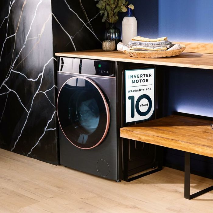 Lavadora Cecotec Bolero DressCode 10900 Inverter FullColor 1400 rpm 10 kg 16