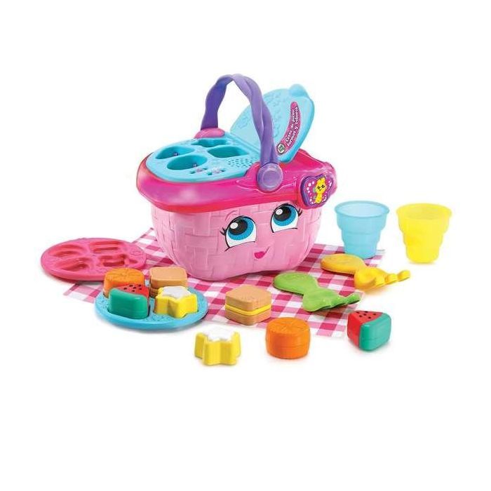 Leap Frog Cesta De Picnic 80-603622 Juguete Educativo Interactiva para Aprender Formas y Colores con 15 Accesorios para Bebés +12 Meses 4 Leap Frog Cesta De Picnic 80-603622 Juguete Educativo Interactiva para Aprender Formas y Colores con 15 Accesorios para Bebés +12 Meses 4