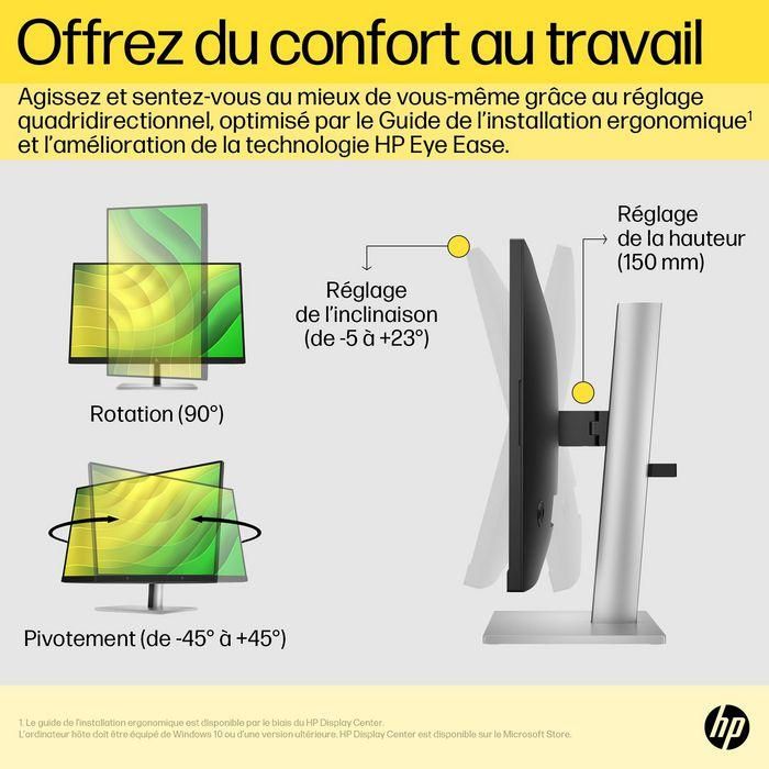 HP E24q G5 QHD Monitor 24 HP E24q G5 QHD Monitor 24