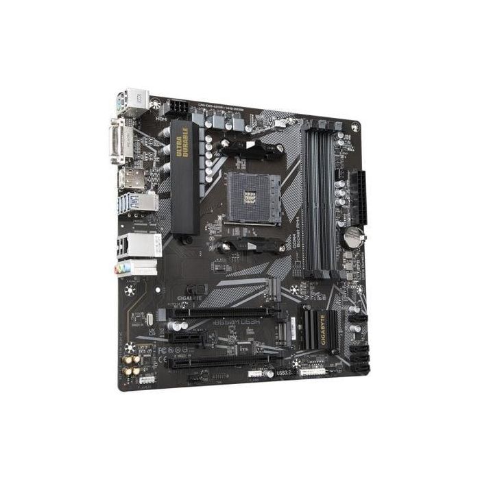 Gigabyte 9MB55MDSH-00-17 Placa Base B550M DS3H Micro ATX Socket AM4 AMD B550 Ryzen DDR4 PCIe 4.0 M.2 HDMI DVI-D StoreMI 2 Gigabyte 9MB55MDSH-00-17 Placa Base B550M DS3H Micro ATX Socket AM4 AMD B550 Ryzen DDR4 PCIe 4.0 M.2 HDMI DVI-D StoreMI 2