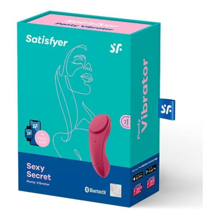 Vibrador para Parejas Satisfyer Sexy Secret Panty Rojo 1 Vibrador para Parejas Satisfyer Sexy Secret Panty Rojo 1