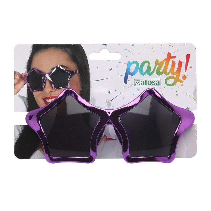 Gafas Estrellas Rock Morado 1