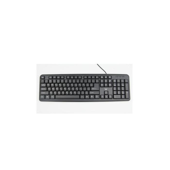 Teclado Ewent EW3109 PS/2 USB Negro