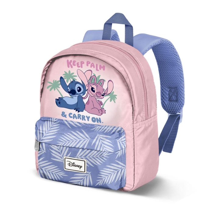 Mochila Preescolar Joy Keep Disney Lilo y Stitch Rosa