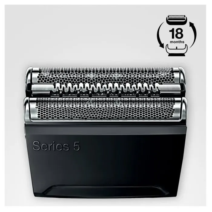 Braun 52B Negro Repuesto compatible con Maquinillas de Afeitar Serie 5 para un afeitado efectivo 2