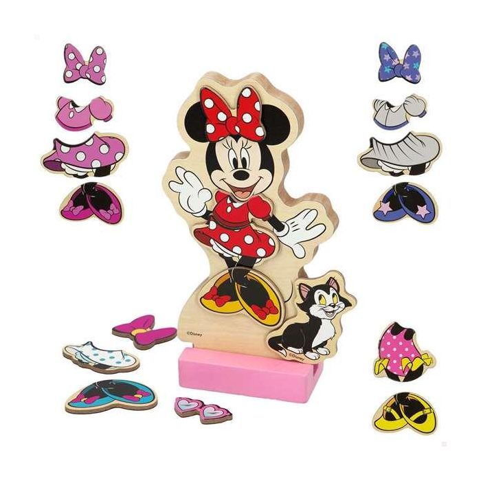 Juego de madera vestidos magneticos disney minnie 22x30 cm (woomax) 3 Juego de madera vestidos magneticos disney minnie 22x30 cm (woomax) 3