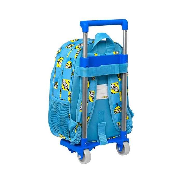 Mochila Escolar con Ruedas Minions Minionstatic Azul (26 x 34 x 11 cm) 1