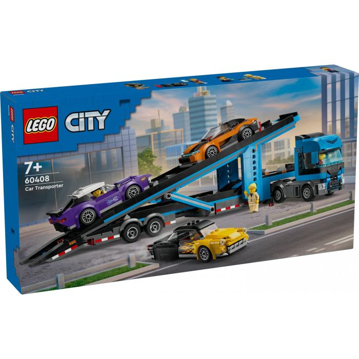 LEGO 60408 City Transporte de Coches Deportivos, 4 Vehículos para Niños 10 LEGO 60408 City Transporte de Coches Deportivos, 4 Vehículos para Niños 10