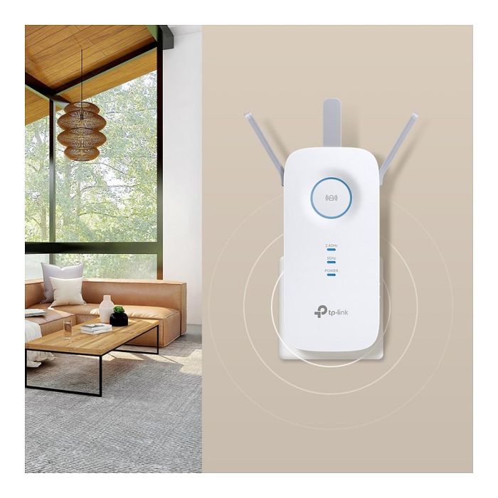 TP-Link RE550 AC1900 Wi-Fi Range Extender Doble Banda 1300 Mbit/s