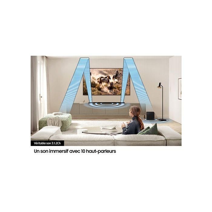 Barra de sonido Samsung HW-S810D 3.1.2 canales Dolby Atmos Subwoofer inalámbrico 3 Barra de sonido Samsung HW-S810D 3.1.2 canales Dolby Atmos Subwoofer inalámbrico 3