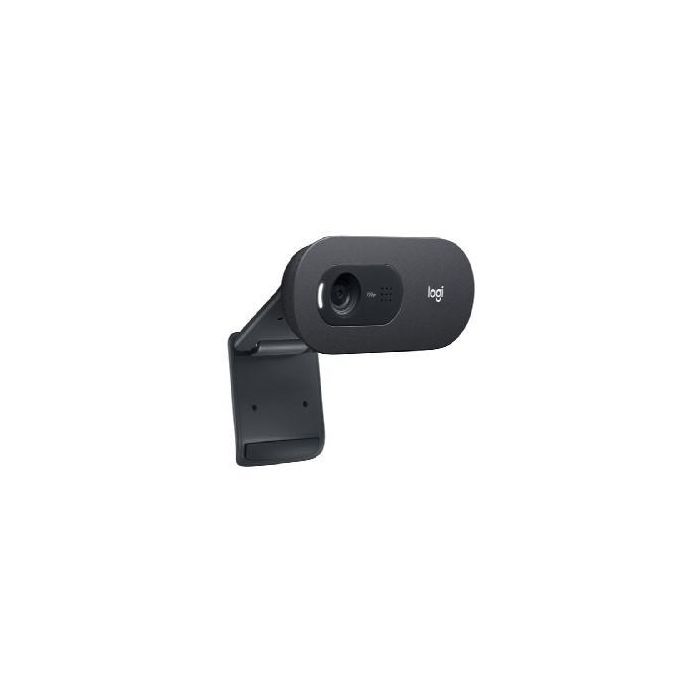 Logitech C505e Webcam Empresarial HD 720p con Micrófono Reducción Ruido, Corrección Luz Automática y Cable USB de 2m