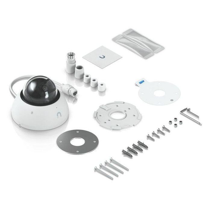 Ubiquiti Cámara Domo 4K (3840x2160) 8MP PoE Resistente al Vandalismo IP66 IK10 con IA, Visión Nocturna IR Larga Distancia 10 Ubiquiti Cámara Domo 4K (3840x2160) 8MP PoE Resistente al Vandalismo IP66 IK10 con IA, Visión Nocturna IR Larga Distancia 10