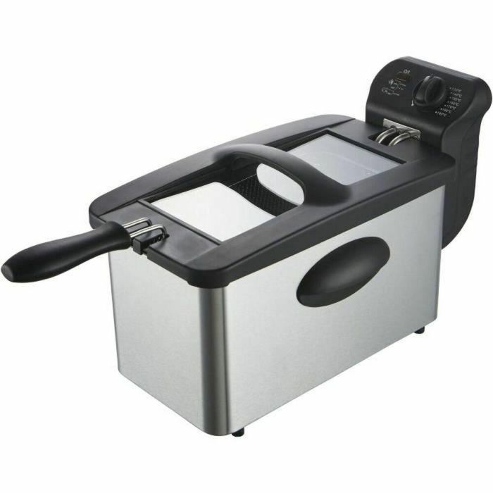 Continental Edison CERFR3IN2 Freidora de Acero Inoxidable 3 L, 2000W, Termostato Regulable, Elementos Lavavajillas 0 Continental Edison CERFR3IN2 Freidora de Acero Inoxidable 3 L, 2000W, Termostato Regulable, Elementos Lavavajillas 0