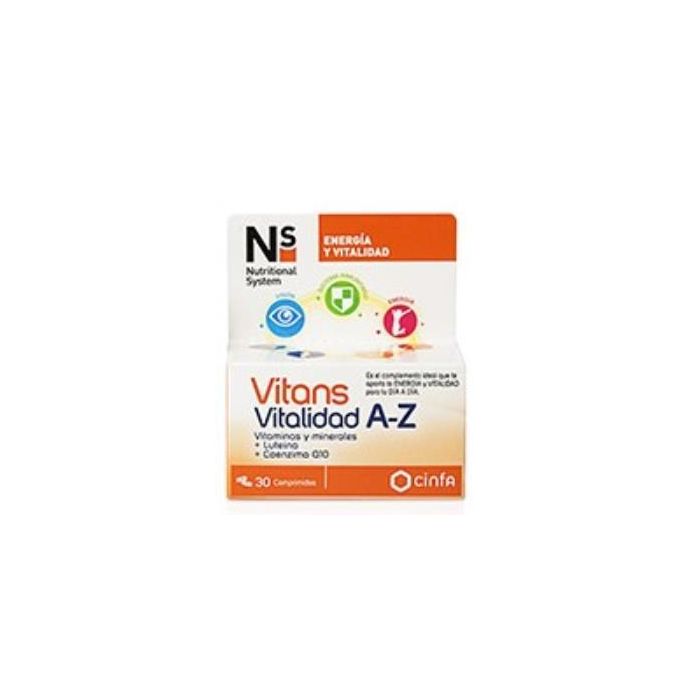 Ns Vitans Vitalidad A-Z 30 Comp