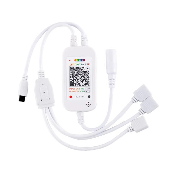 CA Tira LED RGB Blister 108W 4.500Lm 450 LEDs 15 metros con Transformador, Controlador y Mando a Distancia IP20 CA-KITRGB-15M 5