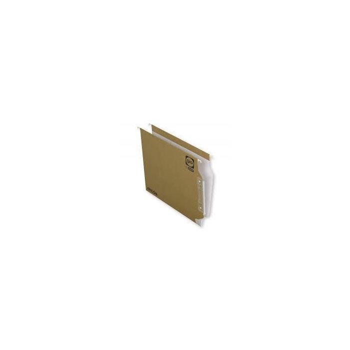Gio Carpeta Colgante Visor Lateral Arcón Kraft Bicolor Cartulina A4 Con Etiquetas -25U- Gio Carpeta Colgante Visor Lateral Arcón Kraft Bicolor Cartulina A4 Con Etiquetas -25U-