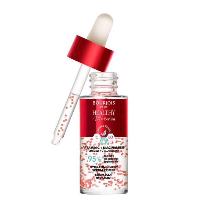 Bourjois HEALTHY MIX SERUM Base Iluminador Hidratante 30 ml – Con Vitamina C y Niacinamida, Fórmula Vegana 11