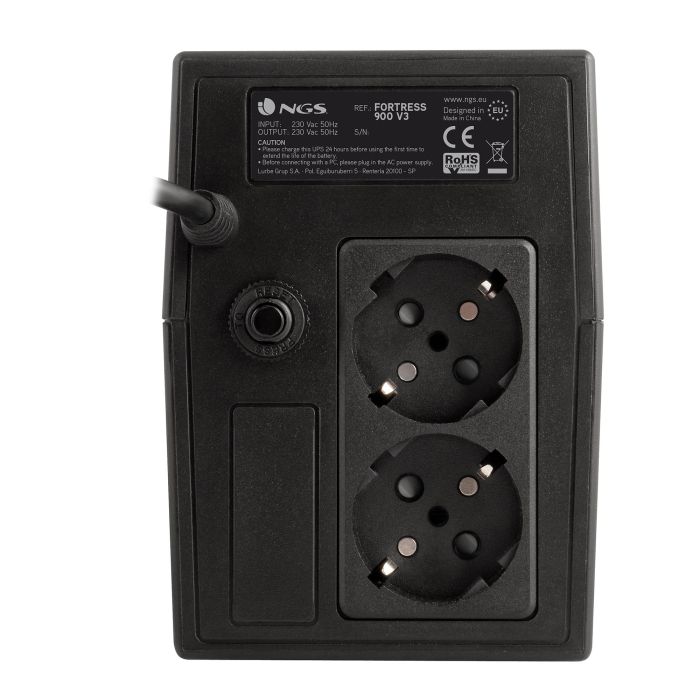 SAI Interactivo NGS FORTRESS 900 V3 360 W 3 SAI Interactivo NGS FORTRESS 900 V3 360 W 3