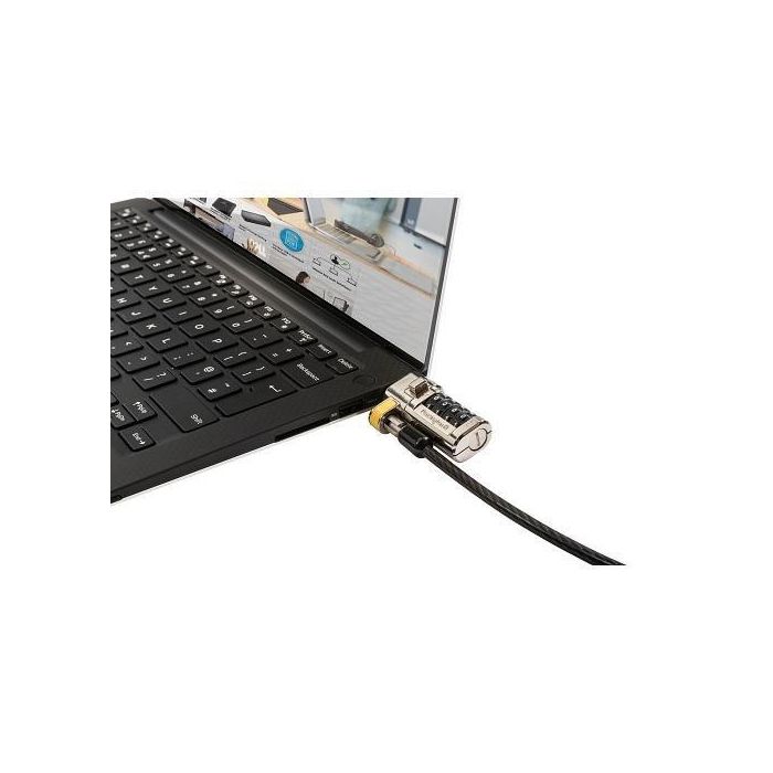 Dell Clicksafe Candado para Portátil con Combinación para Todas las Ranuras de Seguridad Dell 0 Dell Clicksafe Candado para Portátil con Combinación para Todas las Ranuras de Seguridad Dell 0
