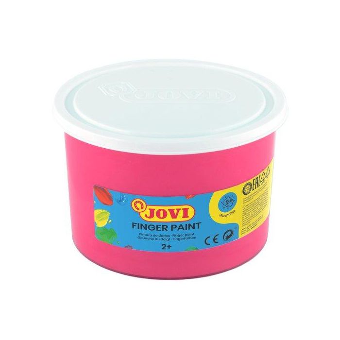 Pintura De Dedos Jovi 500 Ml (Bote) Magenta