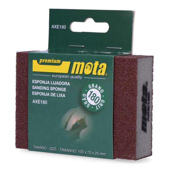 Mota Herramientas Esponja Lijadora Aluminio Grano 180 Uso General Pared Metal Madera 170x70x25mm 1