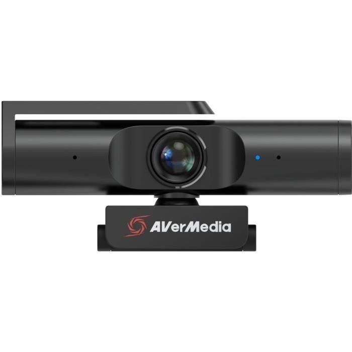 AverMedia Live Streamer CAM 513-4K Cámara web ultra gran angular con inteligencia artificial - Streaming y videoconferencia ideales.