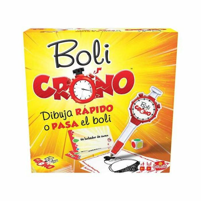 Goliath Boli Crono: Juego de Mesa Dibuja Rápido o Pasa el Boli - Apto para 3 jugadores, Edad 8+ (26,7x26,7x7cm) 0 Goliath Boli Crono: Juego de Mesa Dibuja Rápido o Pasa el Boli - Apto para 3 jugadores, Edad 8+ (26,7x26,7x7cm) 0
