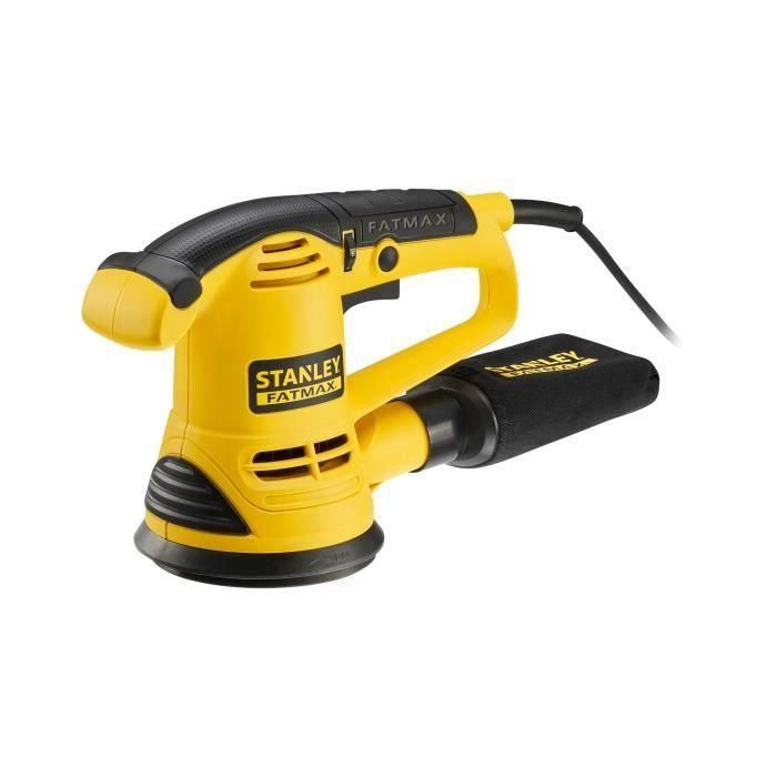 STANLEY Fatmax FME440K-QS Lijadora Excéntrica 480W, 230V, Disco 125mm, Velocidad Variable, Órbita Ø 5mm 1
