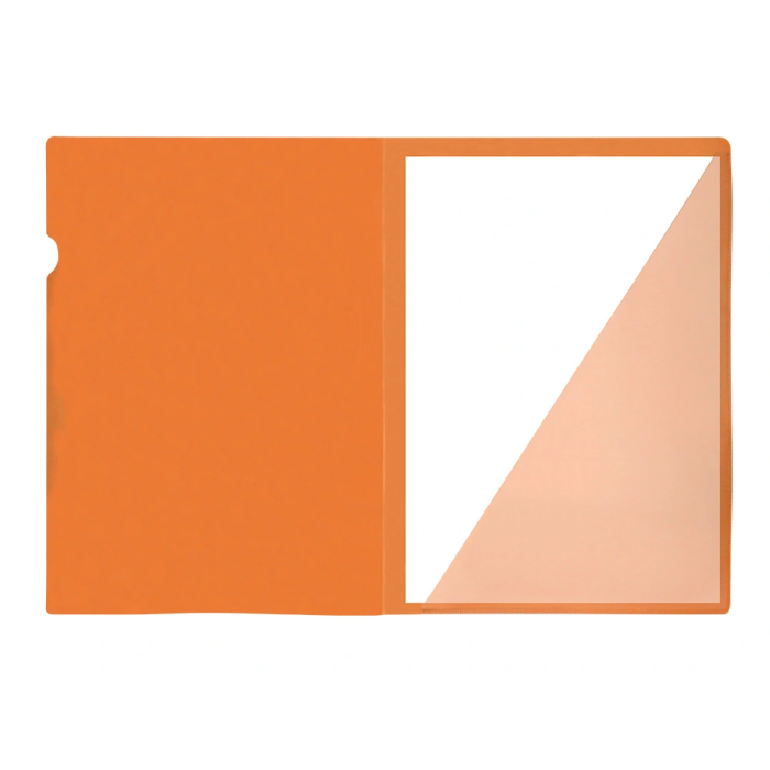 Liderpapel Carpeta Dossier Uñero A4 Naranja Fluor Opaco Polipropileno 3