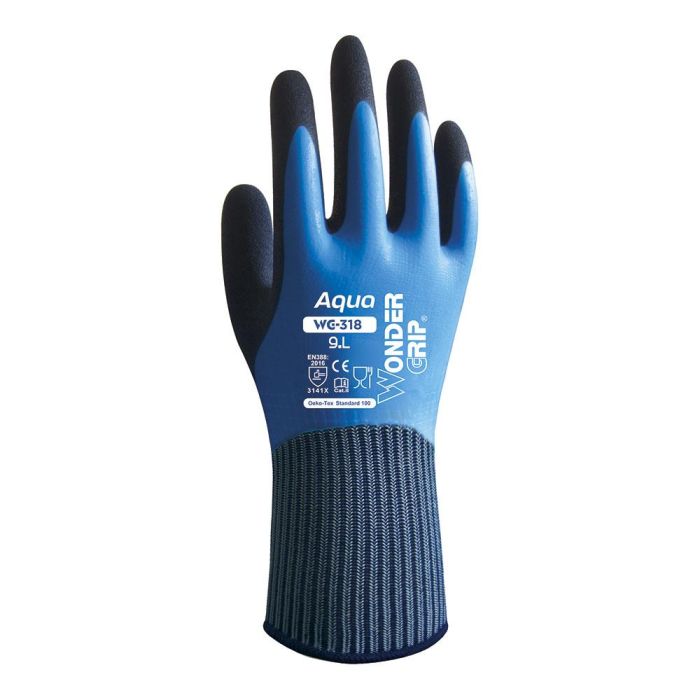Guante nailon doble recubrimiento latex, 100% resistente al agua, talla 11 1 Guante nailon doble recubrimiento latex, 100% resistente al agua, talla 11 1