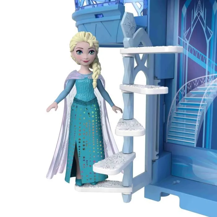 Mattel JDP63 Minis Castillo De Hielo De Elsa Disney Frozen Palacio de Hielo para Niños +3 Años 1