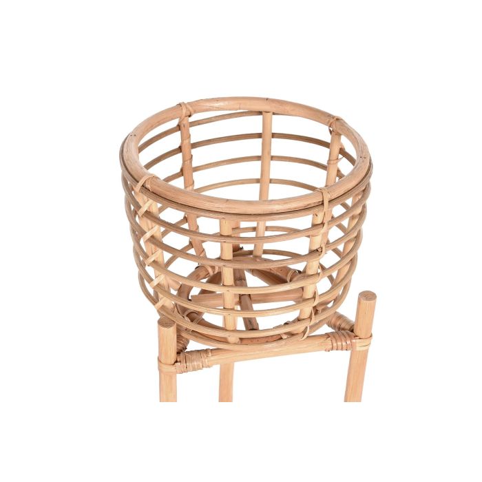 DKD Home Decor Macetero Balines Natural Ratan 25 x 70 x 25 cm 1