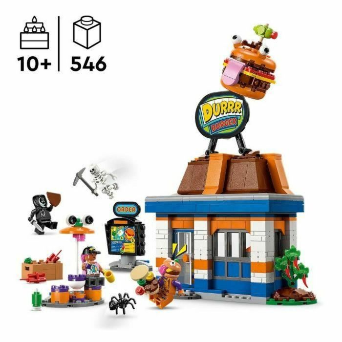 LEGO 77076 Restaurante Durrr Burger Fortnite Set de construcción para niños de 10 años 5