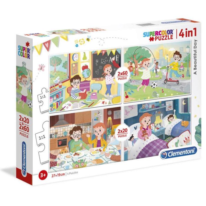Puzzle Un Buen Dia 2x20pzs 2x60pzs 1 Puzzle Un Buen Dia 2x20pzs 2x60pzs 1