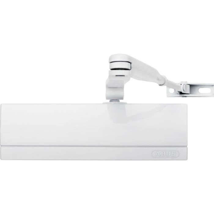 Abus AC6124 W Cierrapuertas Silencioso y Seguro, Ideal para Oficinas y Hogares, Hasta 1.10m Puertas / 80kg, Ajustable 1 Abus AC6124 W Cierrapuertas Silencioso y Seguro, Ideal para Oficinas y Hogares, Hasta 1.10m Puertas / 80kg, Ajustable 1