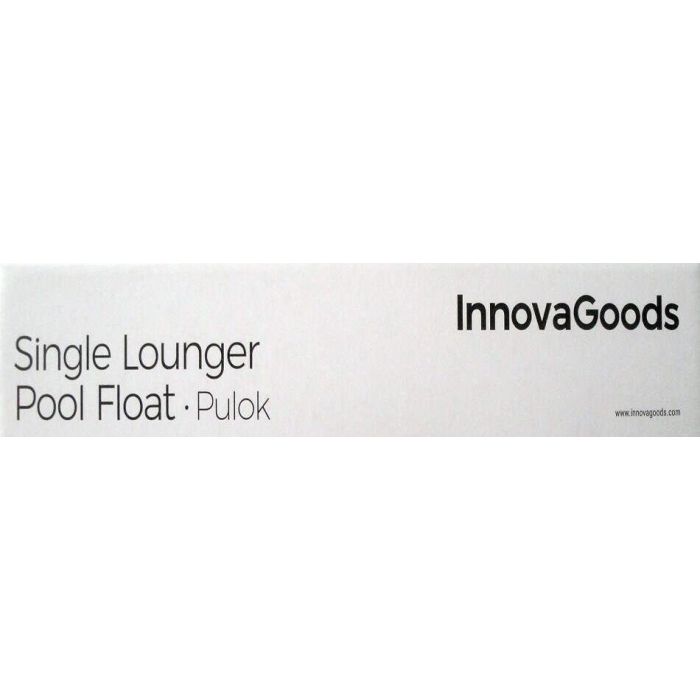 Hamaca de Agua Flotante Individual para Piscina Pulok InnovaGoods 12 Hamaca de Agua Flotante Individual para Piscina Pulok InnovaGoods 12