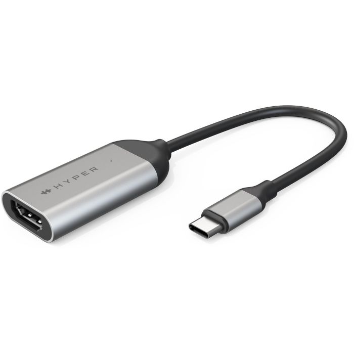 Targus HD-H8K - Convertidor HyperDrive USB-C a HDMI 2.1 para 8K 60Hz / 4K 144Hz, HDR, Acero inoxidable 1 Targus HD-H8K - Convertidor HyperDrive USB-C a HDMI 2.1 para 8K 60Hz / 4K 144Hz, HDR, Acero inoxidable 1